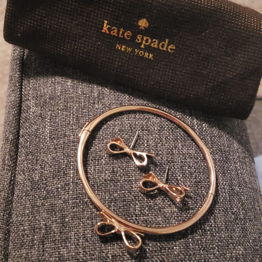 Kate Spade Earing and Bracelet Set